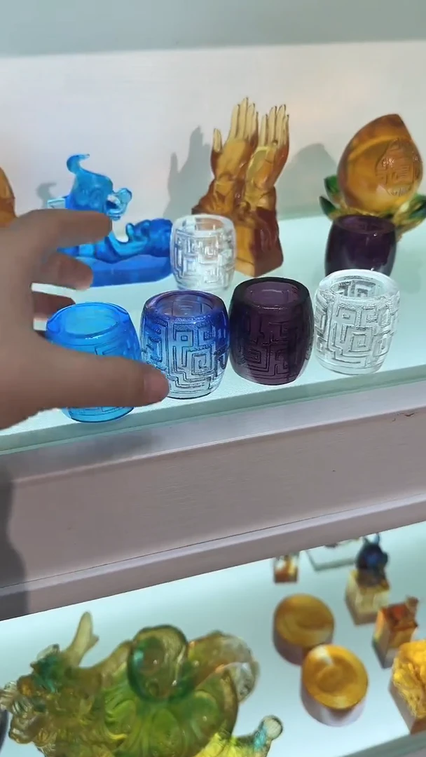 手工艺品琉璃4个