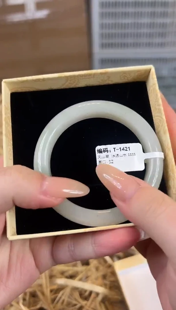 未镶嵌手镯石英质玉T1421
