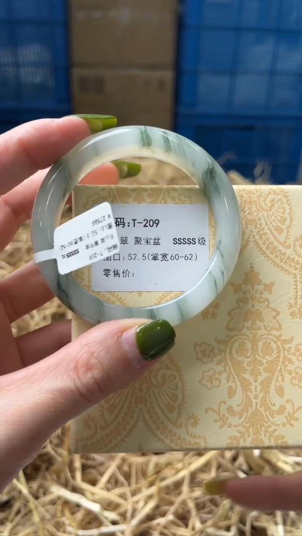 未镶嵌手镯石英质玉T209