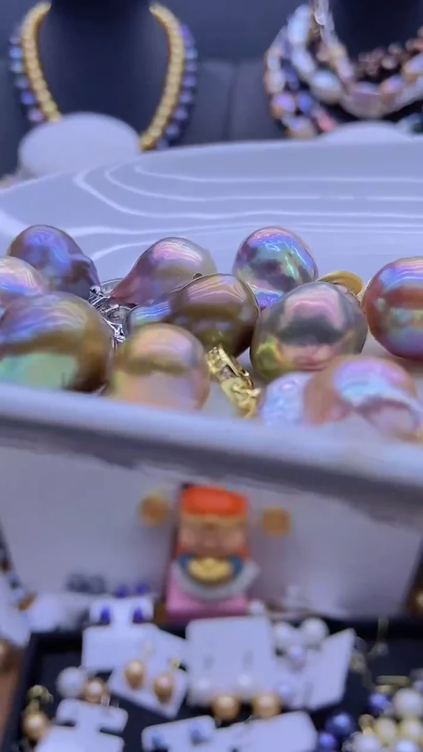 淡水珍珠未镶嵌颈饰1