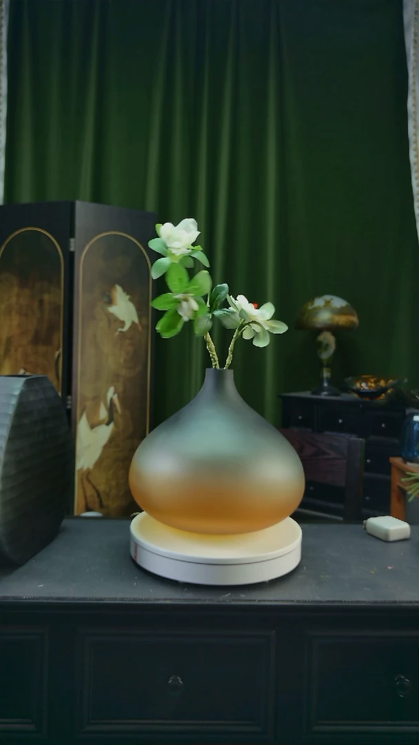手工艺品琉璃落日黄昏