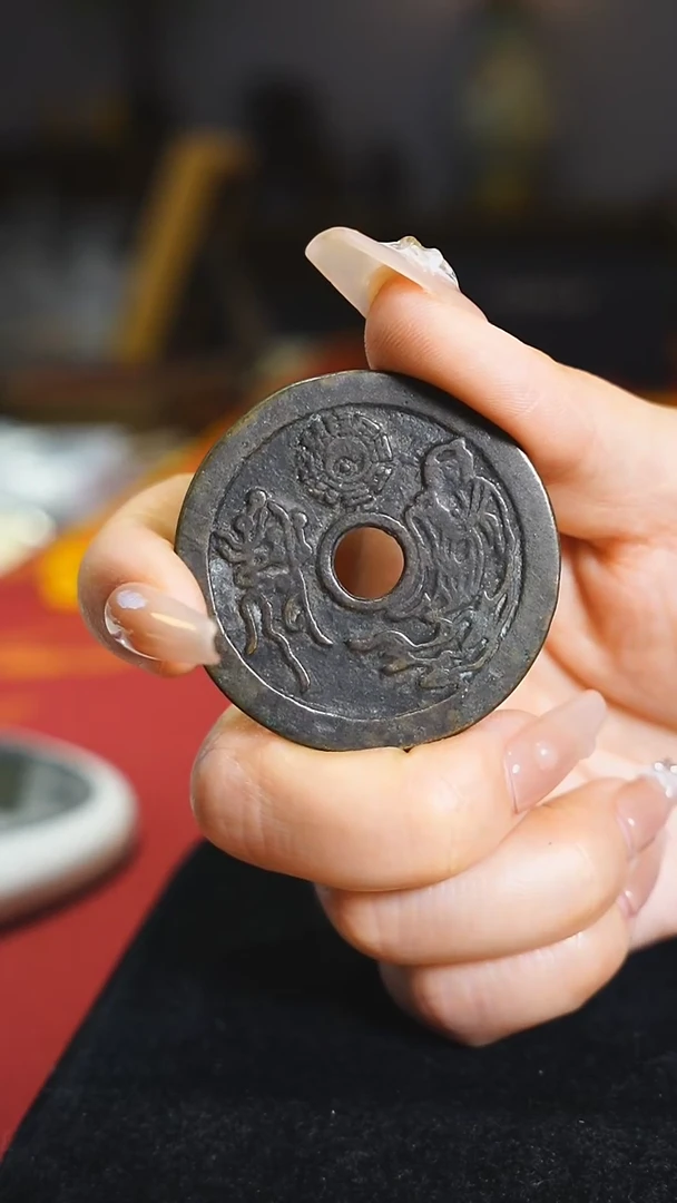 铜山鬼背老君炼丹4.4cm/1290
