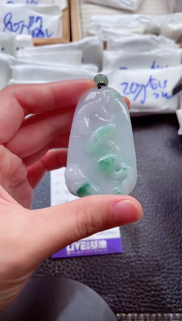 颈饰未镶嵌翡翠00004988