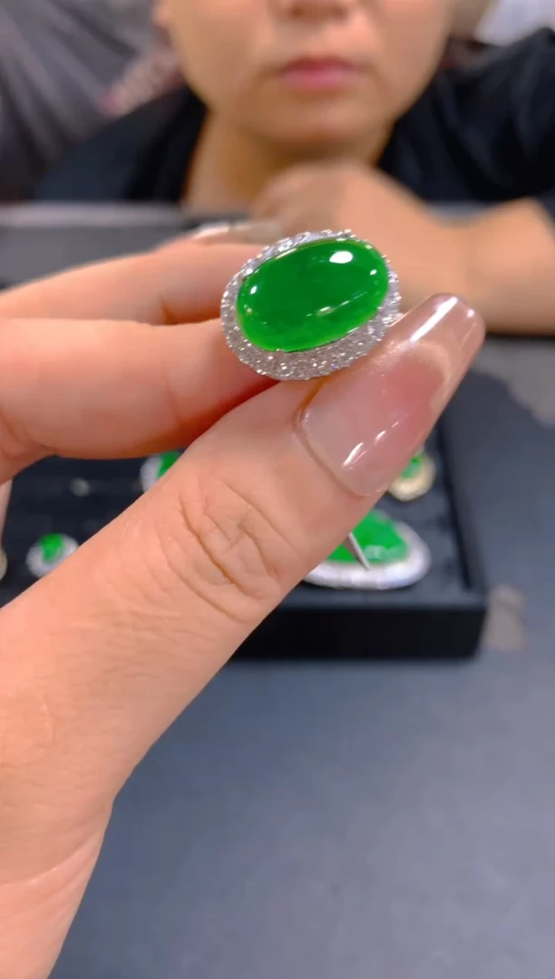 翡翠戒指未镶嵌0180098479多样性发一