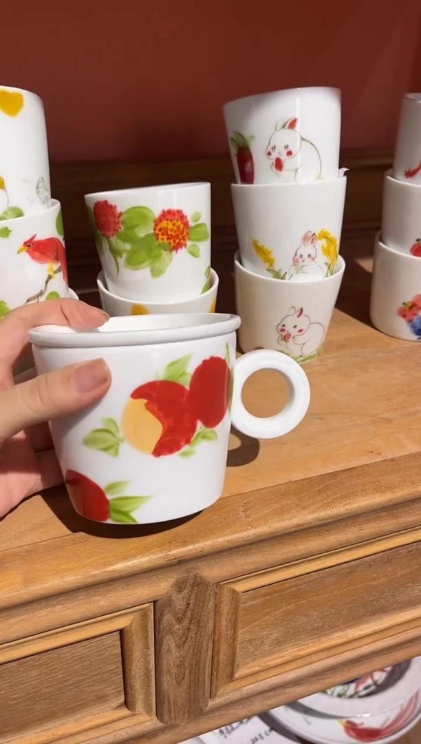 陶瓷景德镇高温釉中彩陶瓷餐具