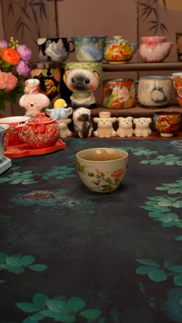 【落单】陶泥  缸杯