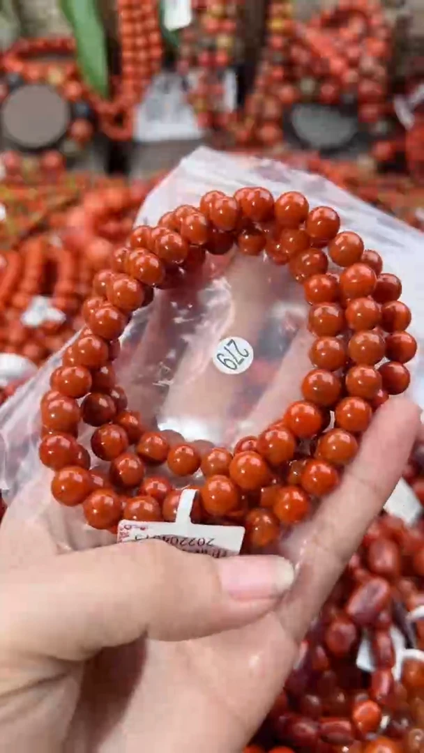 【闪购商品】南红玛瑙手串未镶嵌8