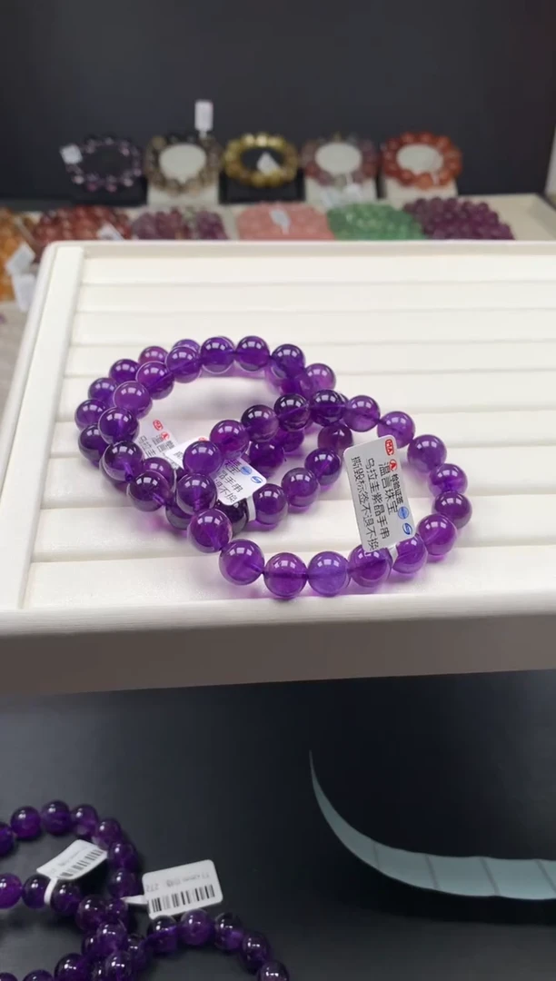 【闪购商品】水晶手链未镶嵌乌拉圭11mm A36