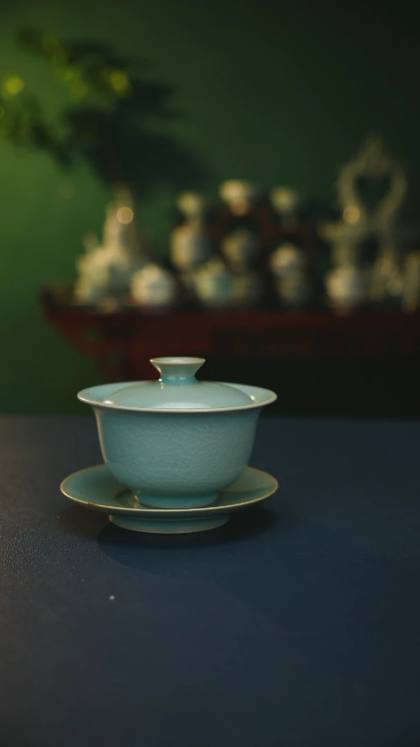 【闪购商品】杯元宝三才盖碗大暇新年福利