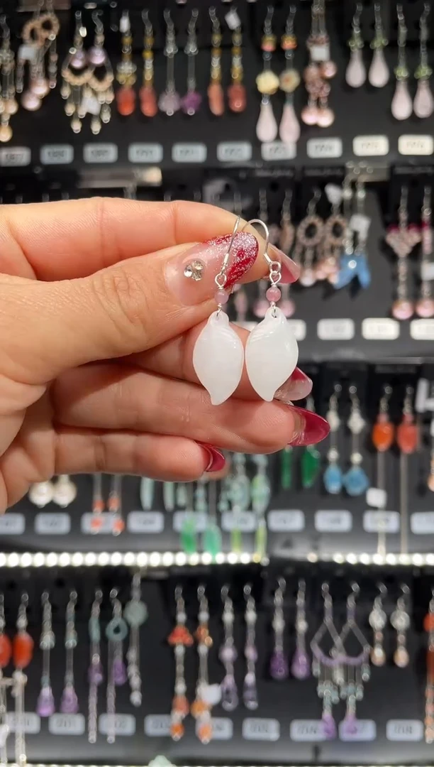 【闪购商品】紫晶耳饰银S925镶嵌 TVXQ