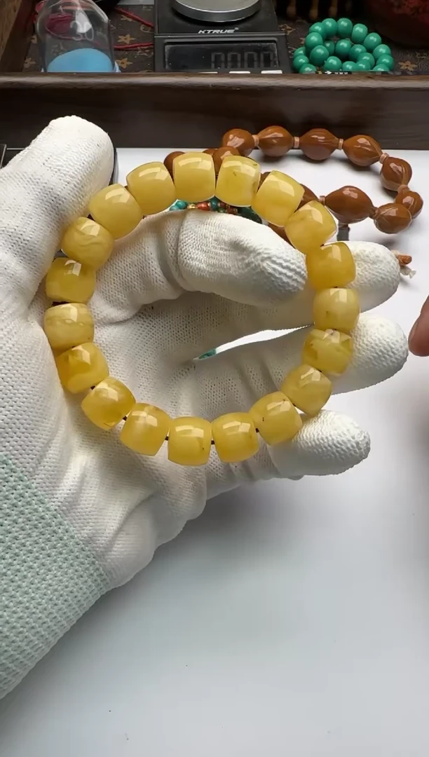 手链蜜蜡未镶嵌蜜蜡