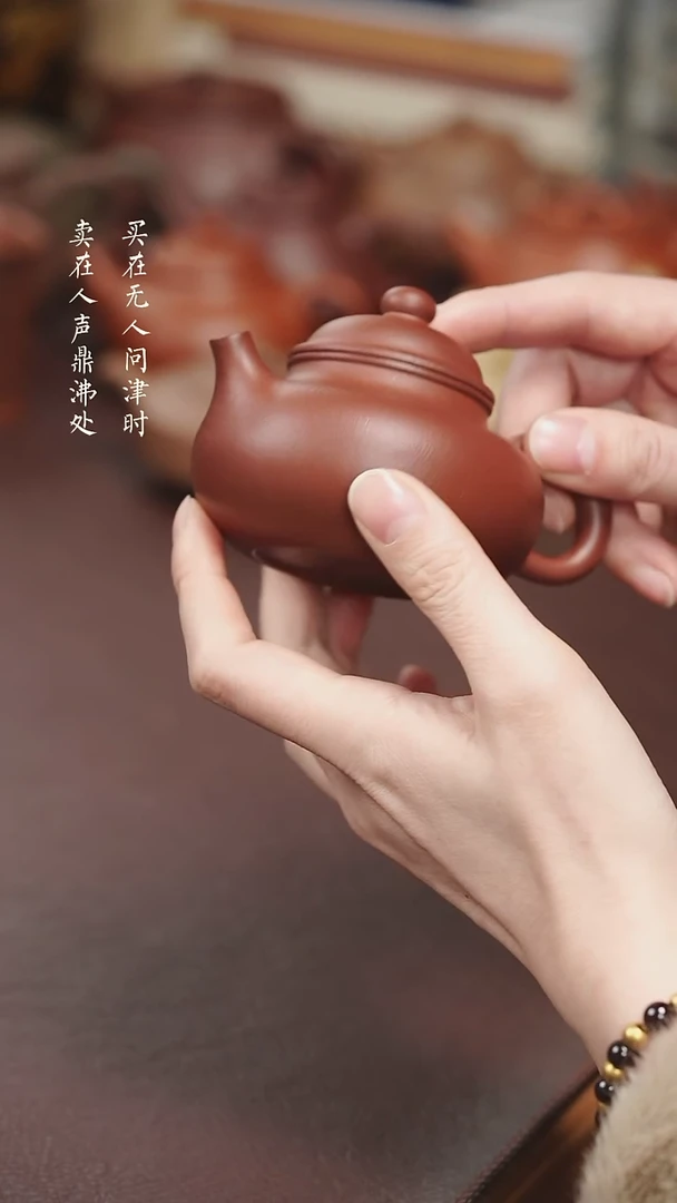 【闪购商品】紫砂茶壶拾珍堂手磨料容天