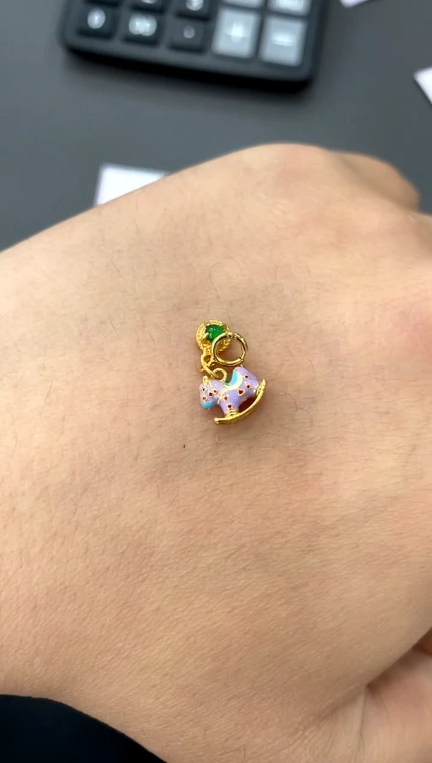 【闪购商品】翡翠颈饰银S925镀金镶嵌买断价 补