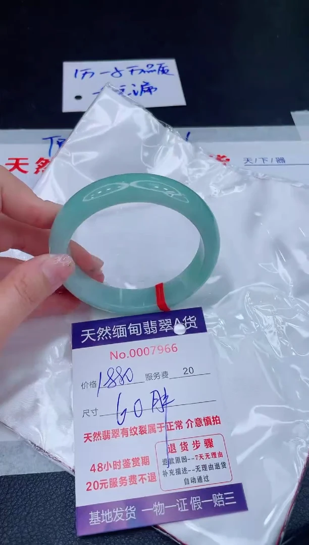 未镶嵌手镯翡翠冰****•1880.00