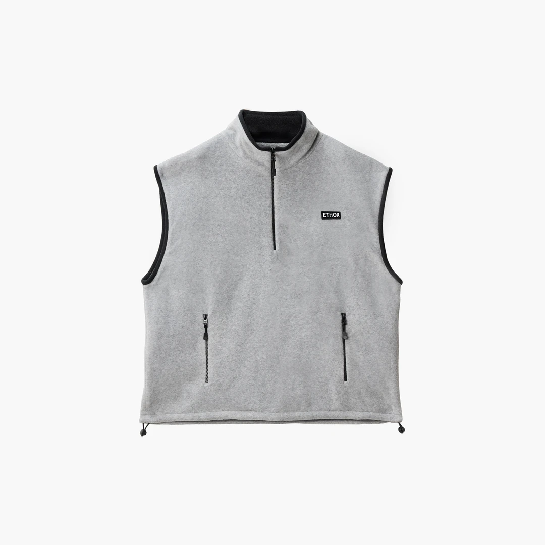 ETHOR STUDIO摇粒绒拉链马甲