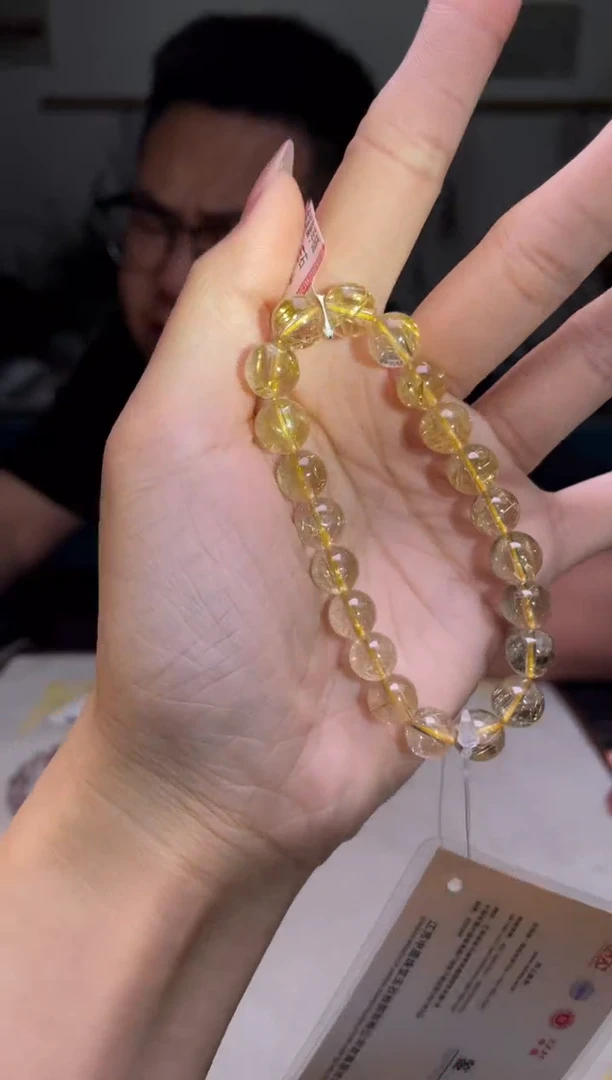 手链9/x-834未镶嵌水晶金发晶