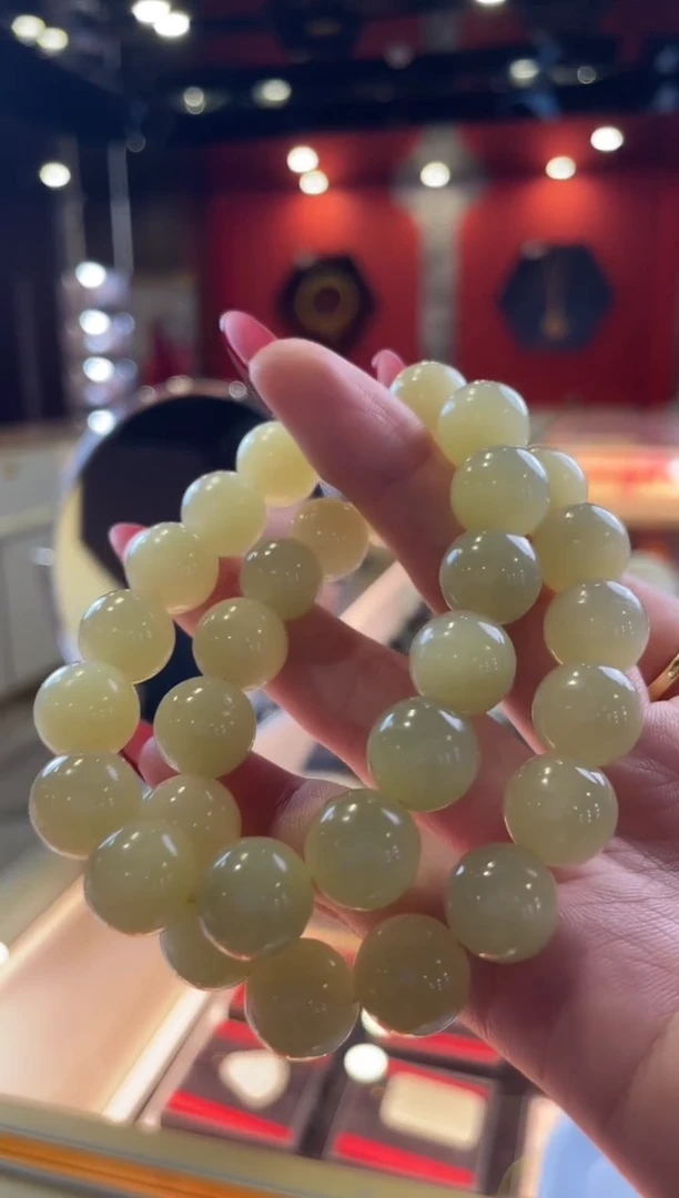 未镶嵌手串和田玉手串卡12