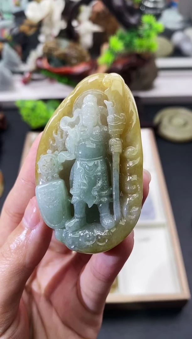 颈饰未镶嵌翡翠天然缅甸A货翡翠