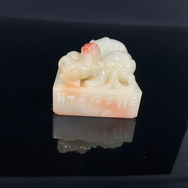 篆刻刘永清SX50163且愿花枝常在（9）