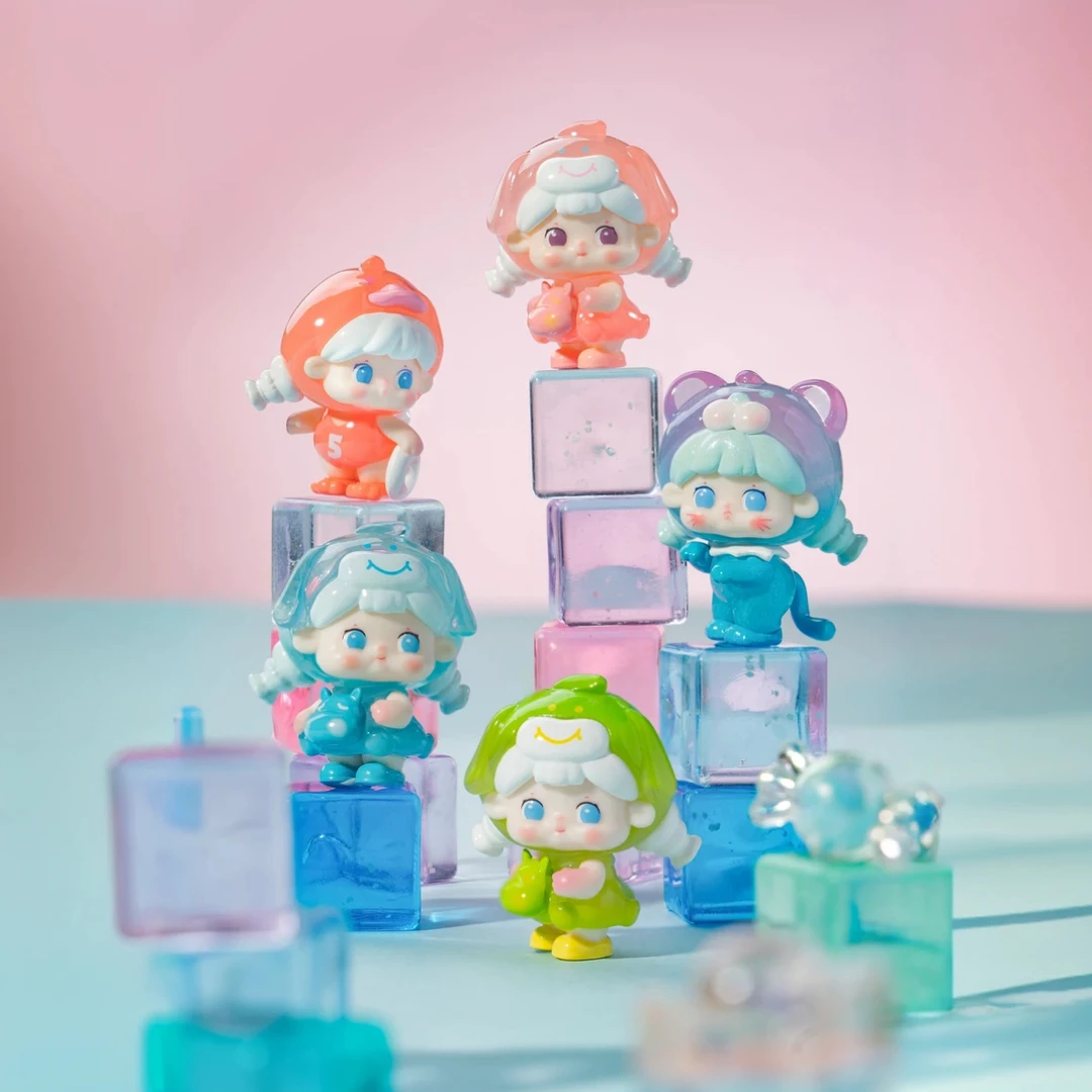 【拆盒】糖糖欢乐动物萌粒系列潮玩盲盒