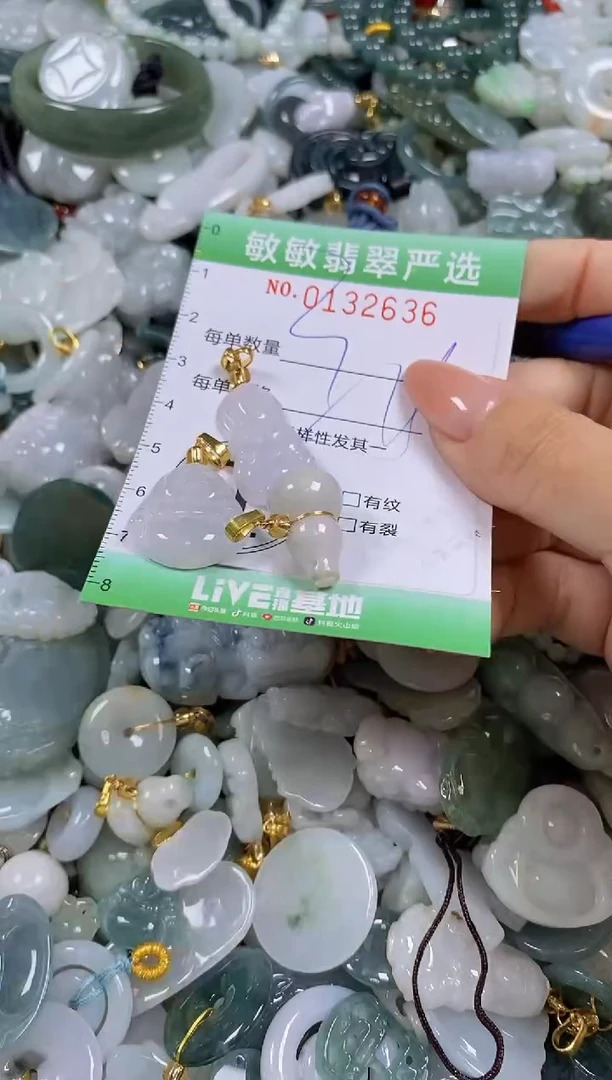 【闪购商品】翡翠颈饰未镶嵌闪购0132636多样性发其一