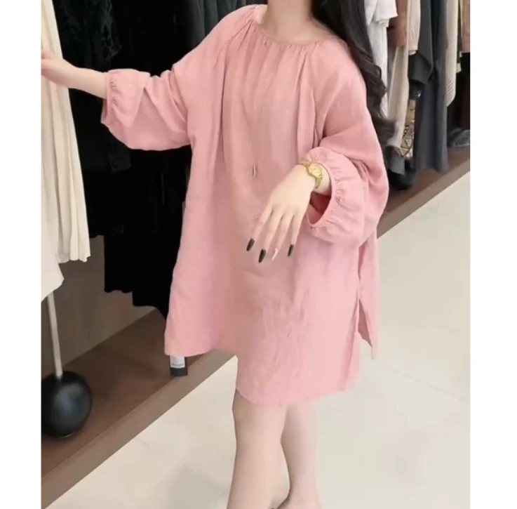 2025夏季新款网红同款洋气韩版潮流设计感休闲连衣裙女炸街玲rr