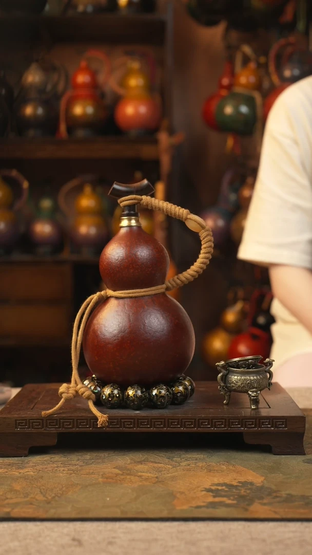 390大漆一物一拍记葫堂出品[不带手串】