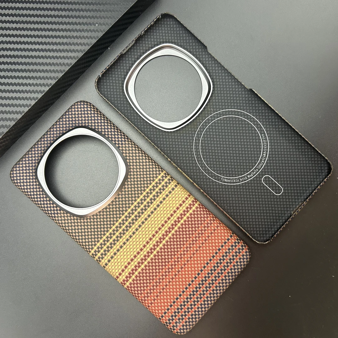 荣耀magic6pro手机壳凯夫拉磁吸款超薄适用Magic6芳纶纤维保护套