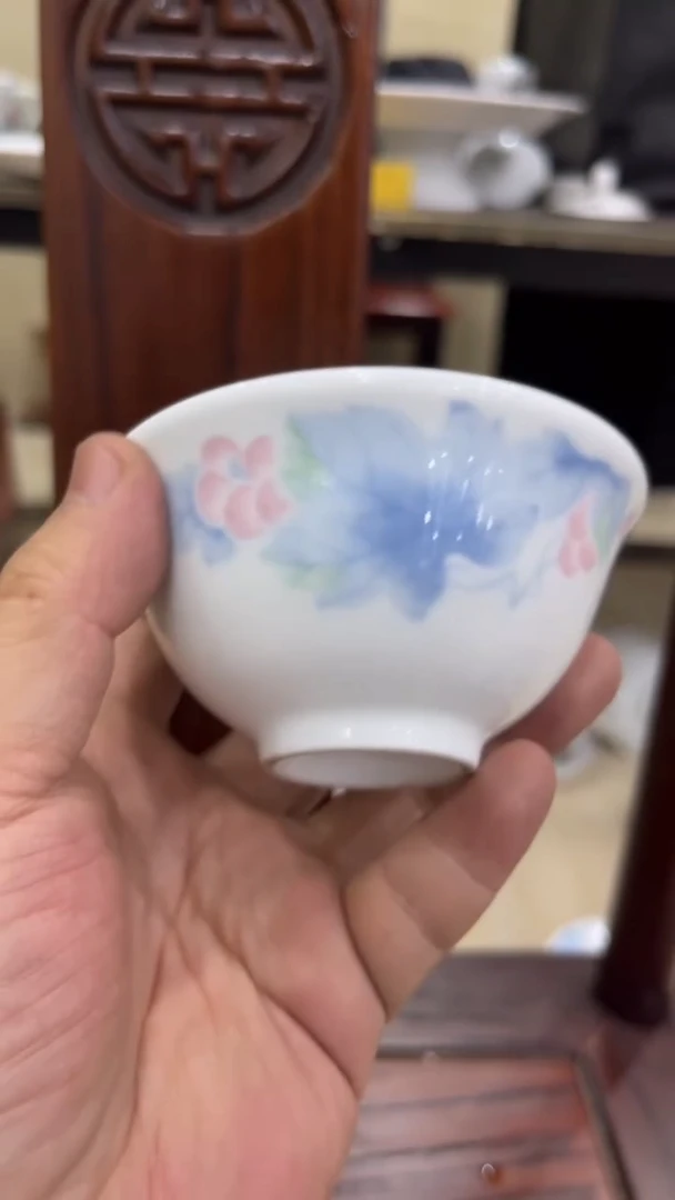 9.5尺码湖南醴陵釉下五彩陶瓷