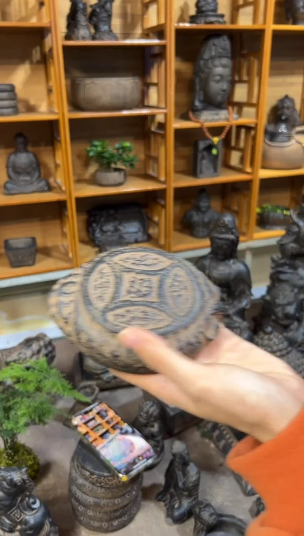 陶土【火山泥】金蟾小底座