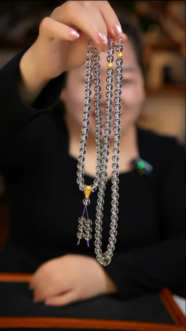 未镶嵌珠宝半成品水晶白水晶A货108颗多样性发其一