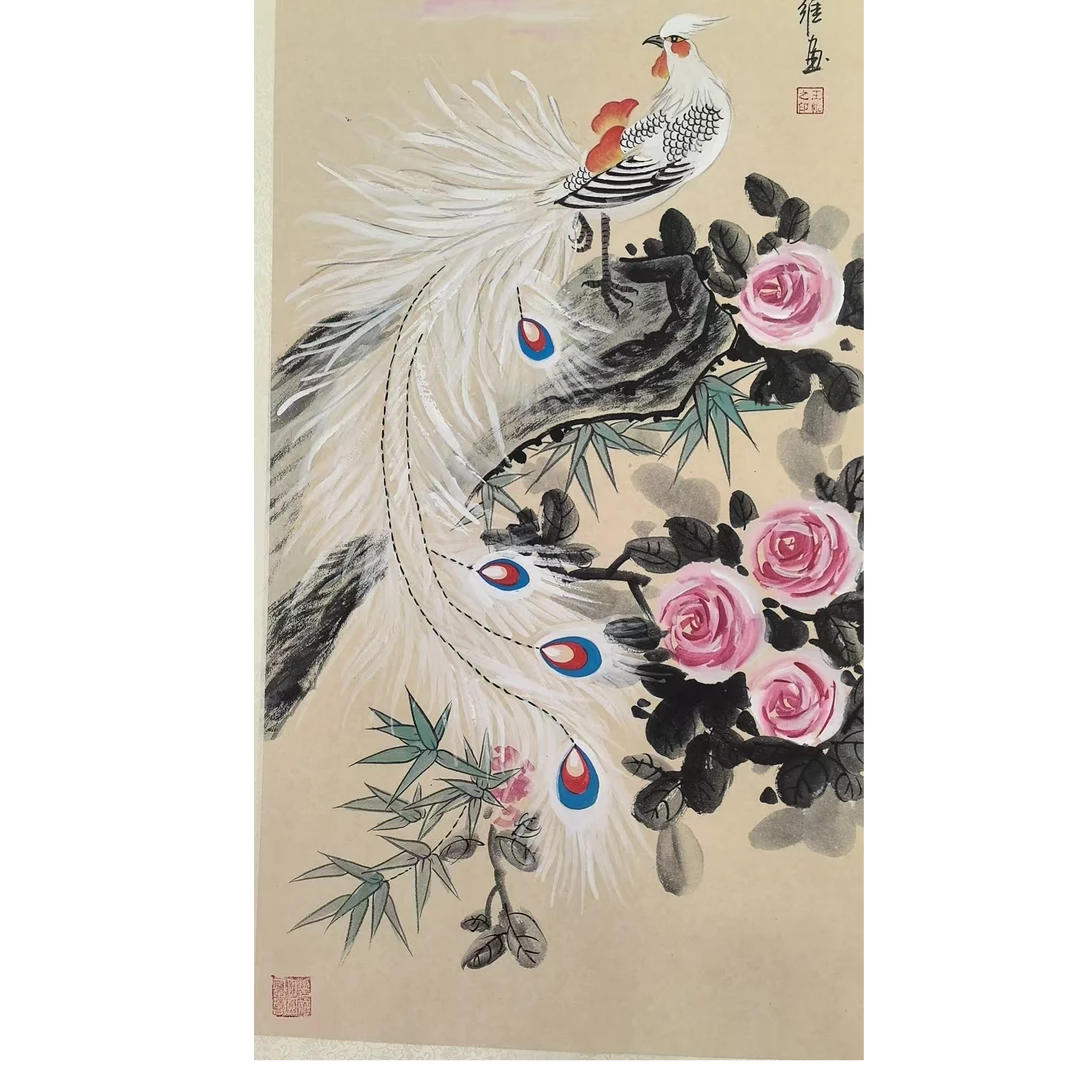 橱窗展示/墨韵书画臻选/王/宣纸国画/带证书