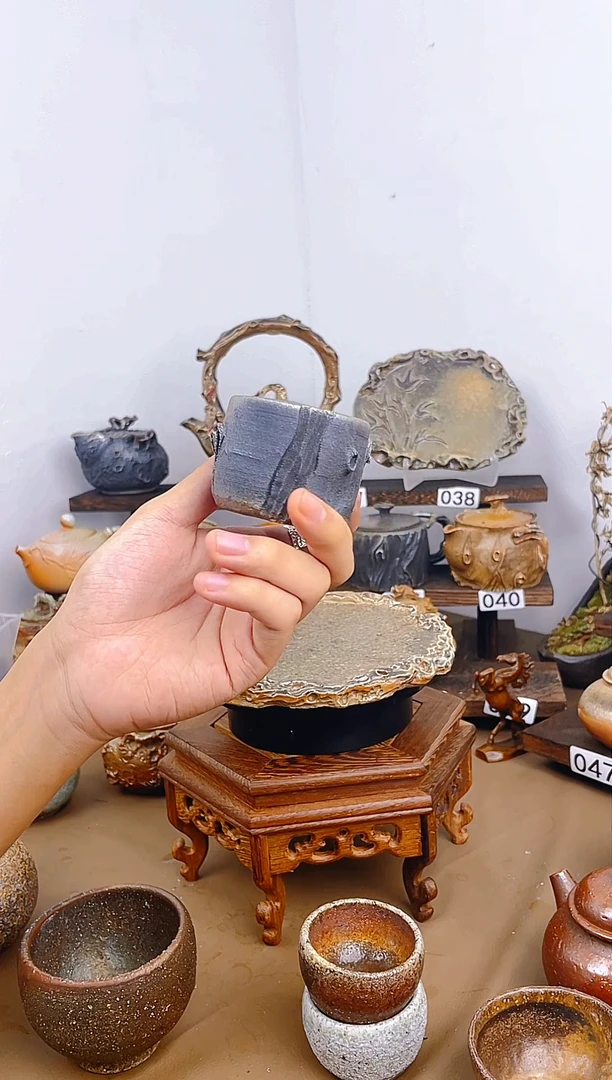 纯手工柴烧主人杯