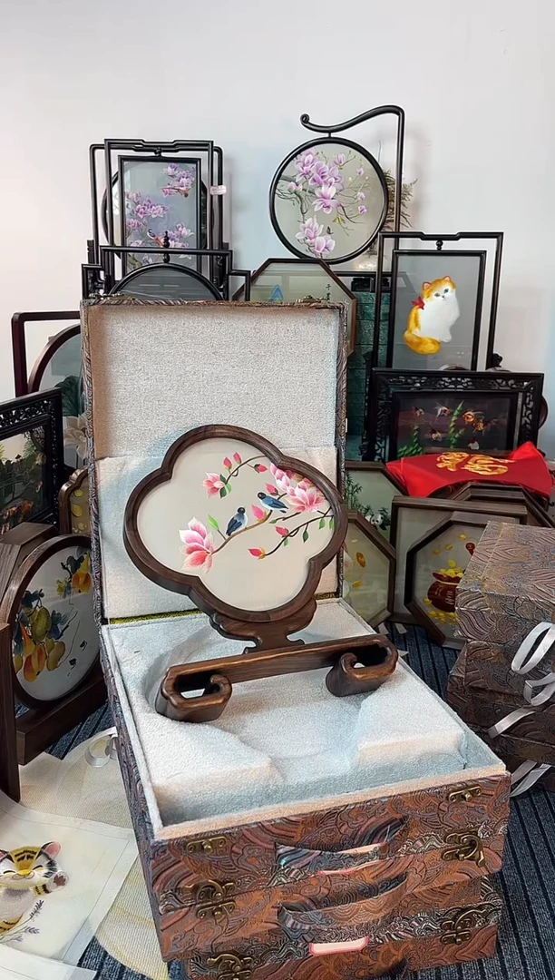 刺绣苏绣手工刺绣绣品