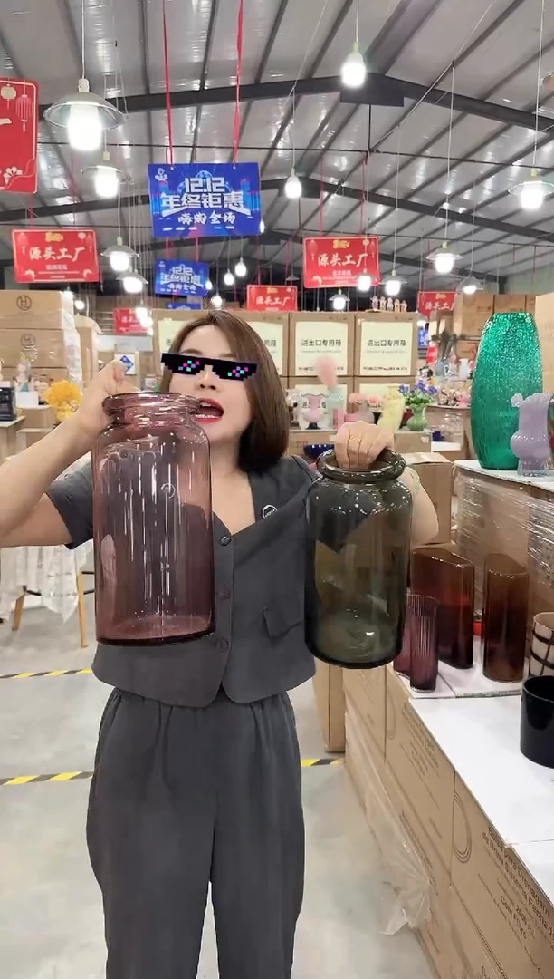 琉璃手工艺品优选花瓶花器A-早41