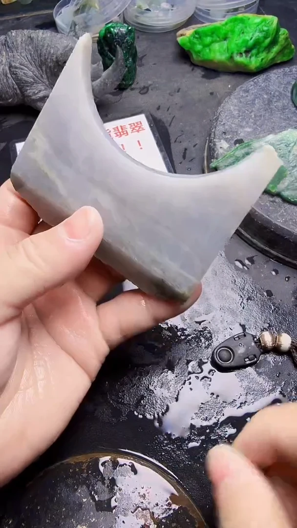 未镶嵌挂件翡翠天然翡翠149