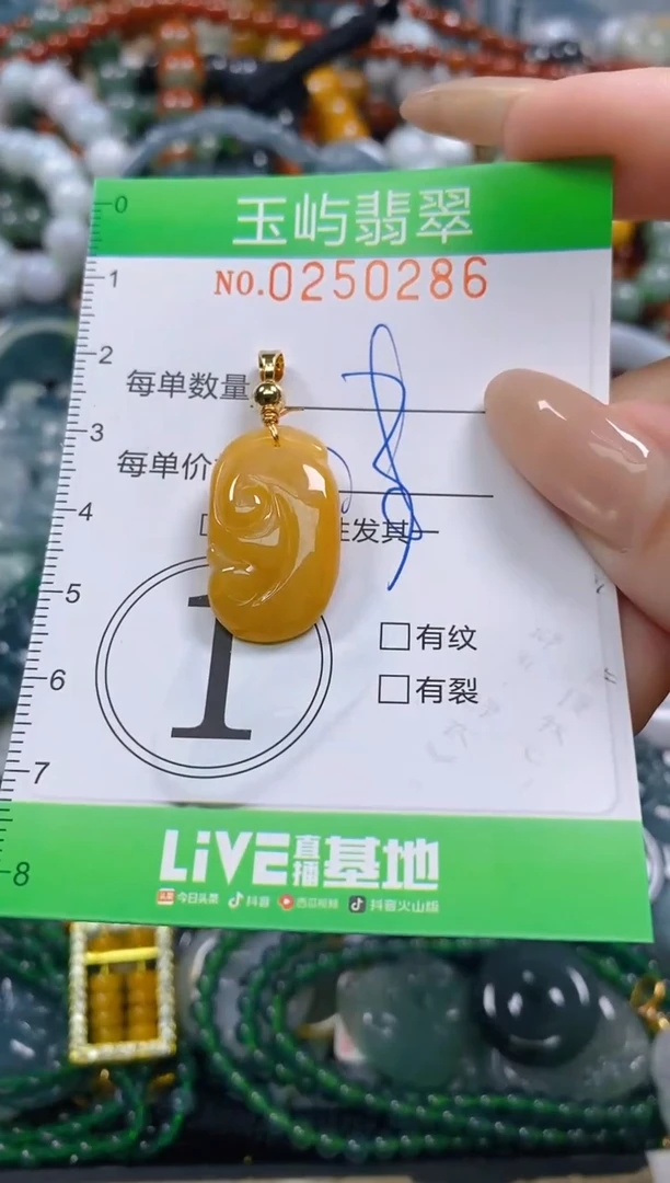 颈饰未镶嵌翡翠闪购0250286