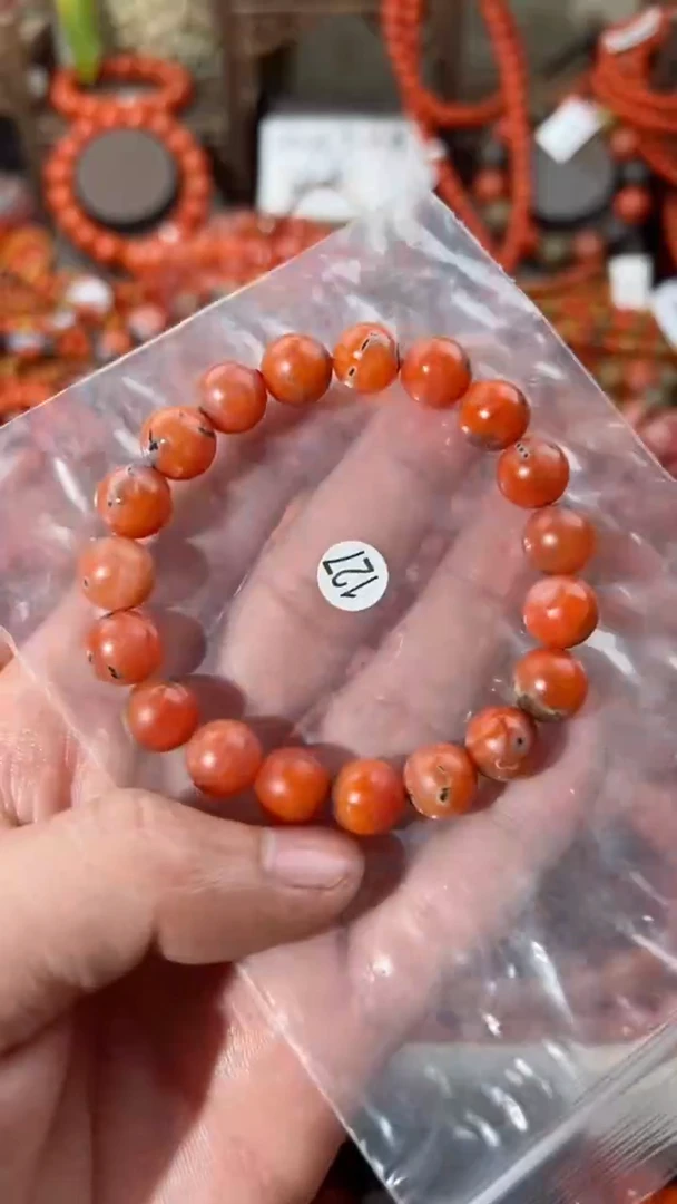 【闪购商品】南红玛瑙手串未镶嵌10