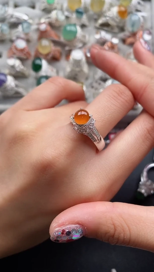 未镶嵌戒指翡翠9999999+7