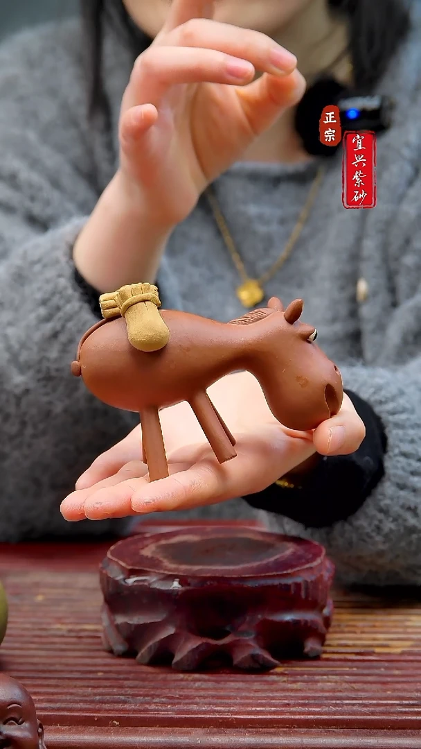 紫砂宜兴紫砂茶宠摆件