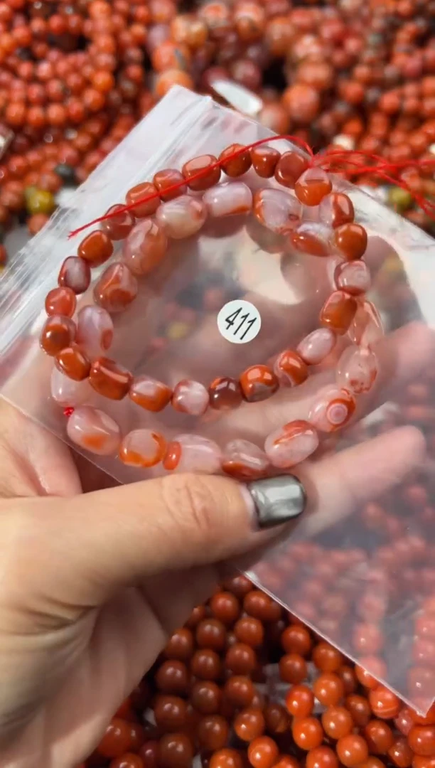 未镶嵌手串南红玛瑙7+