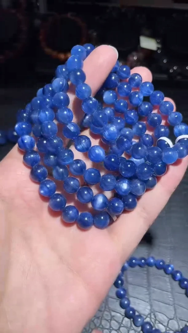 【闪购商品】蓝晶石手链未镶嵌蓝晶石单圈A8（多样性发其一）