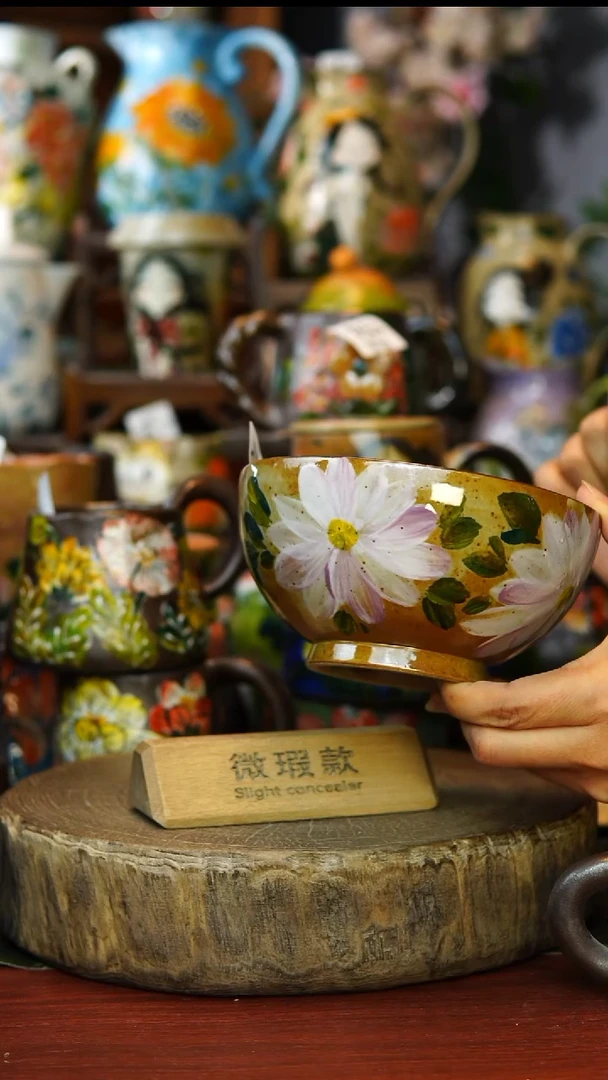 陶瓷181景德镇手工手绘釉下彩