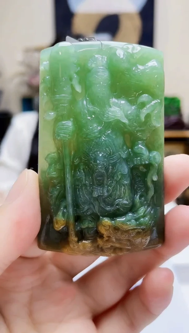 未镶嵌定制翡翠吊坠73