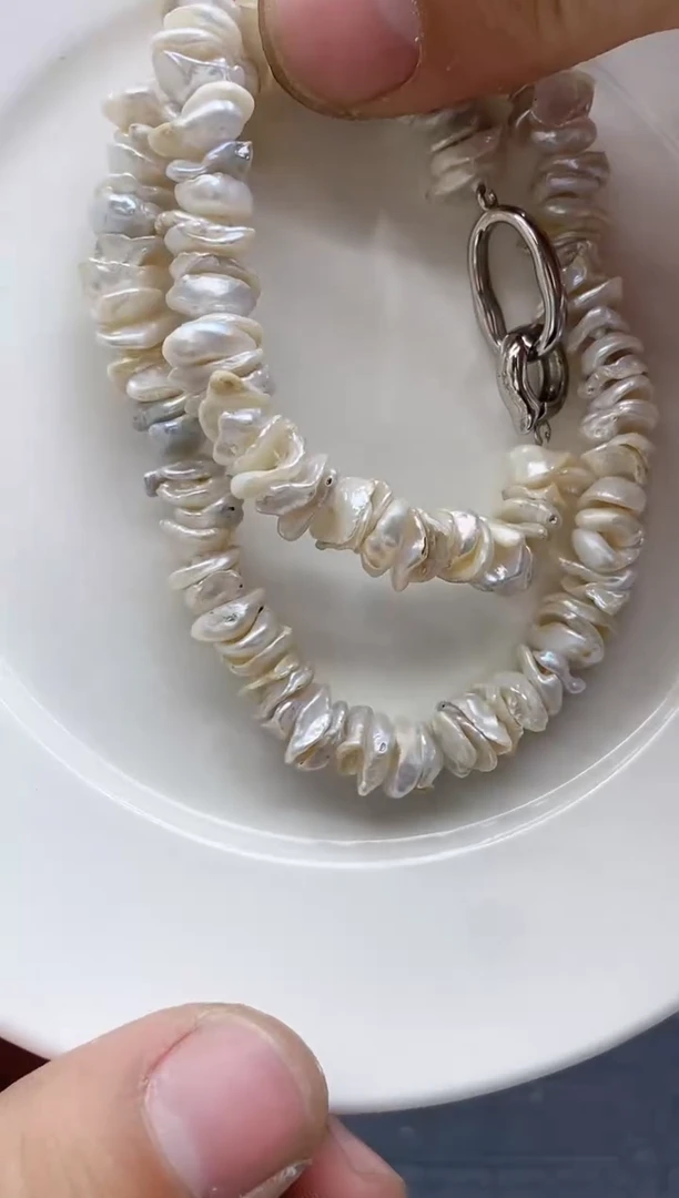 【闪购商品】淡水珍珠颈饰未镶嵌0030