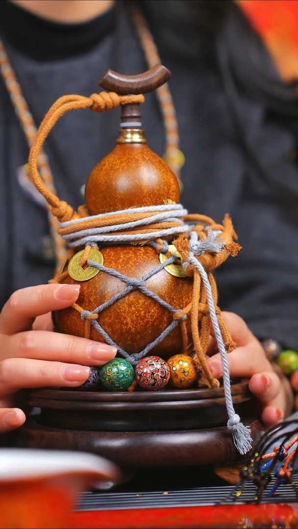 【闪购商品】JU186过年礼臻选大漆酒葫芦