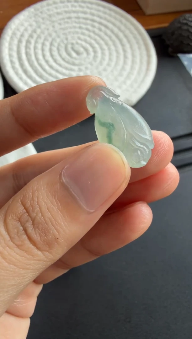 未镶嵌定制翡翠玉兰花