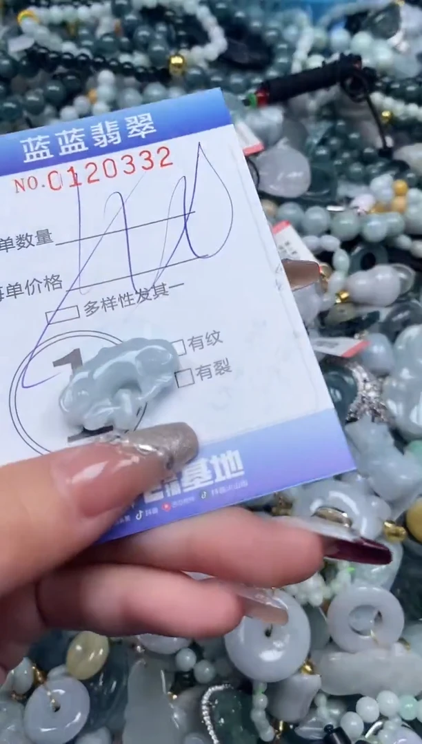 【闪购商品】翡翠颈饰未镶嵌闪购0120332多样性发其一