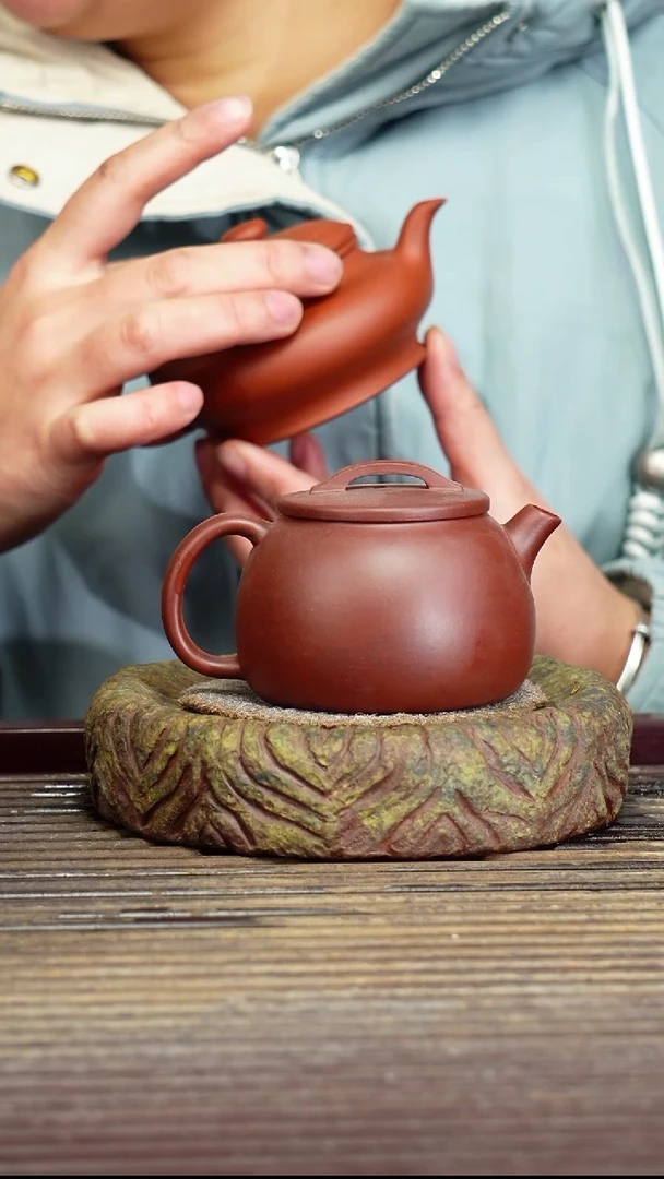 宜兴原矿紫砂壶茶壶150c