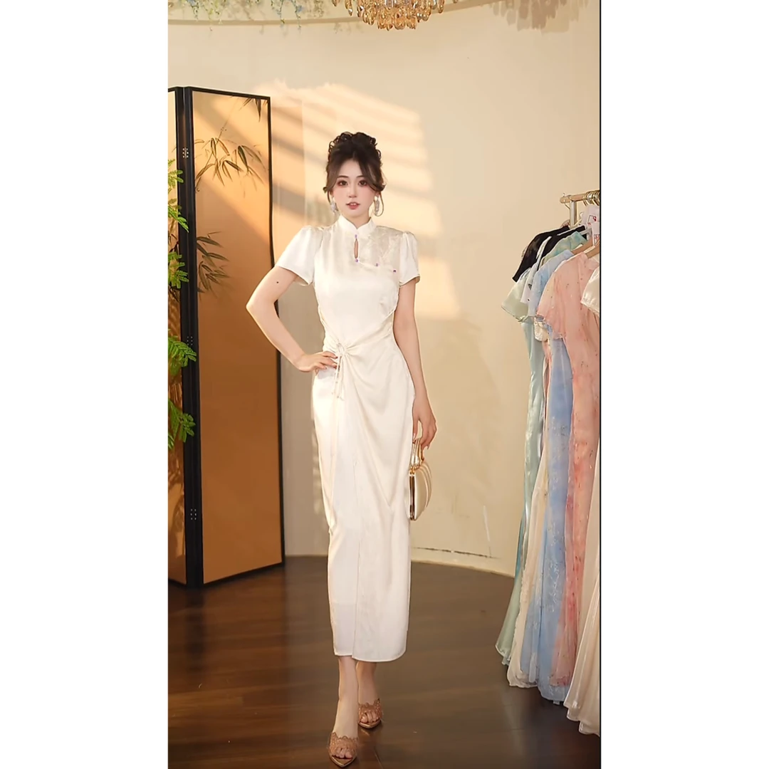 瑞瑞定制-1350（温婉佳人）连衣裙X1210